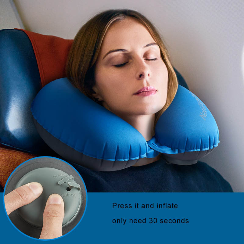 U-shaped pillow inflatable pillow